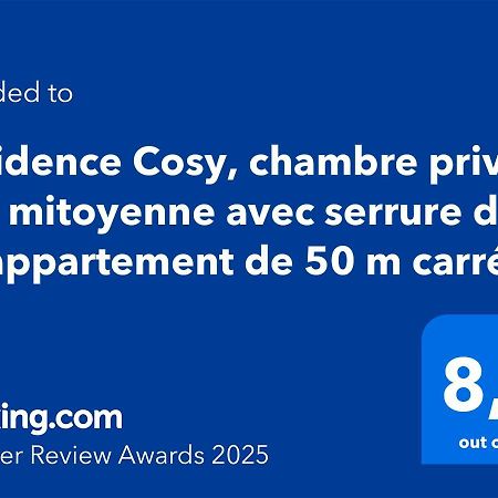 Residence Cosy, Chambre Privee Non Mitoyenne Avec Serrure Dans Un Appartement De 50 M Carres Colombes (Hauts-de-Seine) Exterior foto
