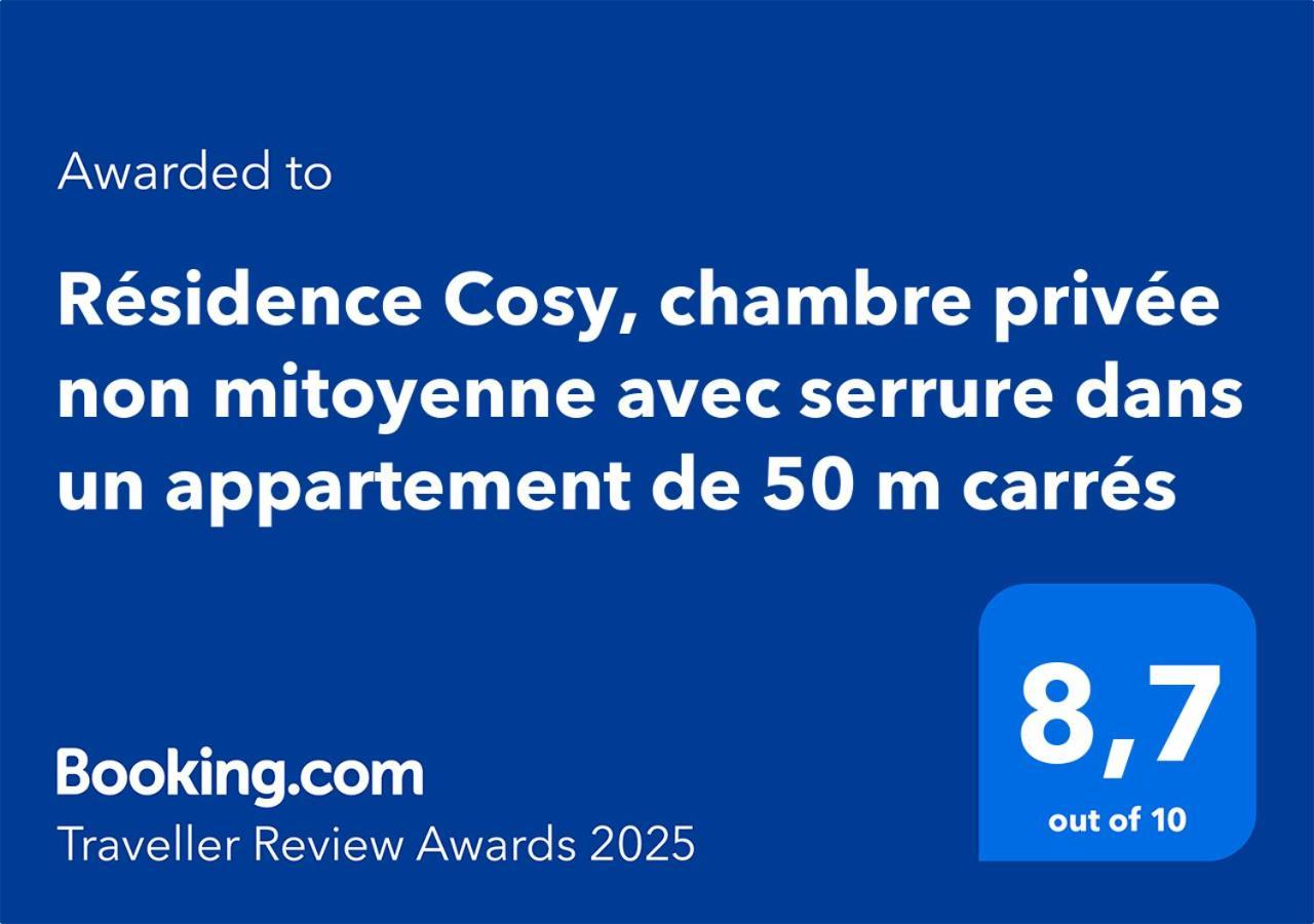 Residence Cosy, Chambre Privee Non Mitoyenne Avec Serrure Dans Un Appartement De 50 M Carres Colombes (Hauts-de-Seine) Exterior foto